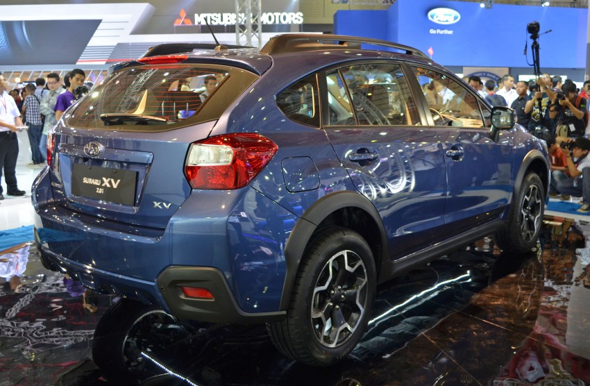 Malaysian-assembled CKD Subaru XV 2.0i makes debut at IIMS 2012, local rollout in December 132372