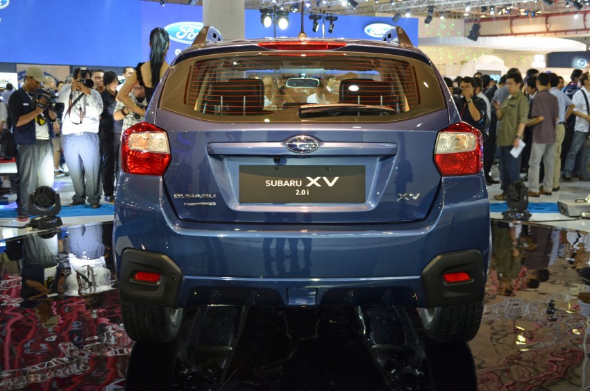 Malaysian-assembled CKD Subaru XV 2.0i makes debut at IIMS 2012, local rollout in December 132373
