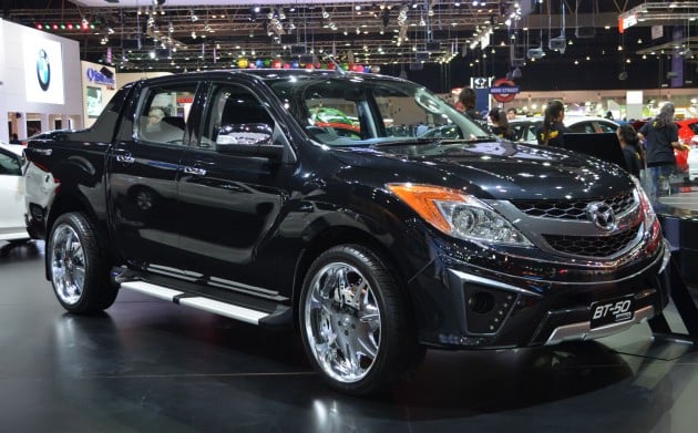 Thai Motor Expo: Mazda BT-50 Thrilling with the bling