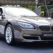 BMW 640i Gran Coupe launched: RM788,800
