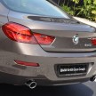 BMW 640i Gran Coupe launched: RM788,800