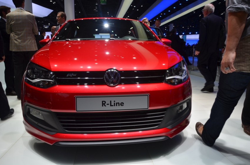 Volkswagen Polo R-Line spices up regular Polo at Frankfurt 68660