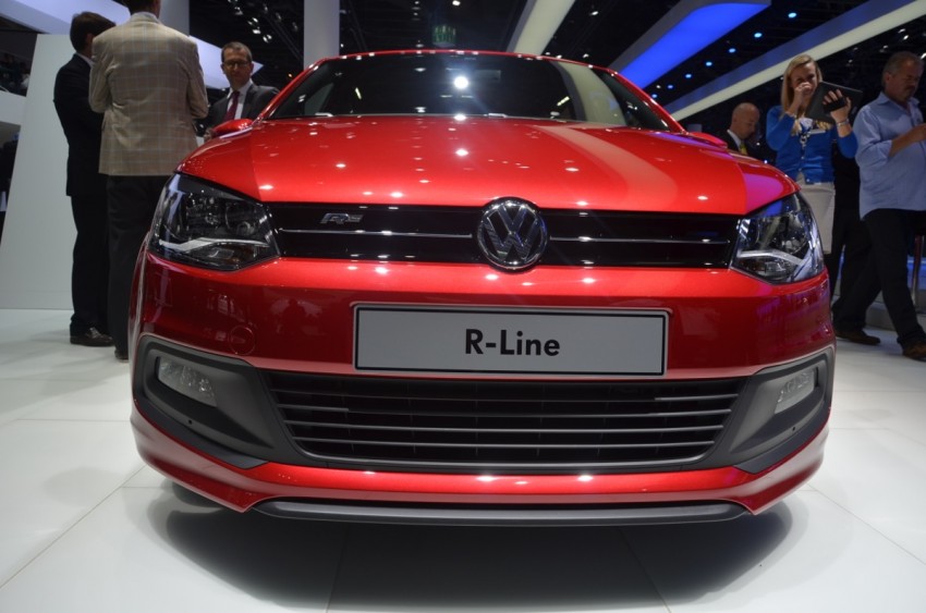 Volkswagen Polo R-Line spices up regular Polo at Frankfurt 68661