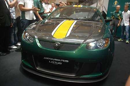 A closer look at the Proton Satria Neo R3 Lotus Racing