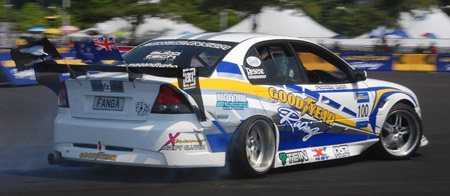 Fanga Dan wins Round 1 of the Goodyear International Drift Series 2010!