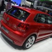 Volkswagen Polo R-Line spices up regular Polo at Frankfurt
