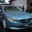 Mazda 6 sedan and wagon: live shots from Sydney