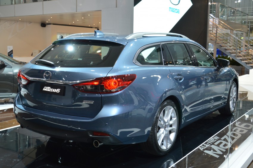 Mazda 6 sedan and wagon: live shots from Sydney 137339