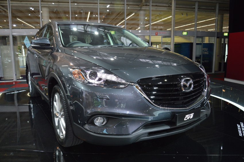 Mazda CX-9 facelift makes world debut in Sydney 137075