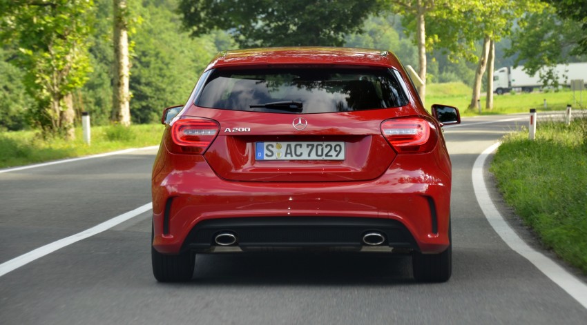 DRIVEN: W176 Mercedes-Benz A-Class – we sample the A200, A250 and A250 Sport in Slovenia 118543