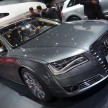 Frankfurt: Production-ready Audi A8 L W12 concept