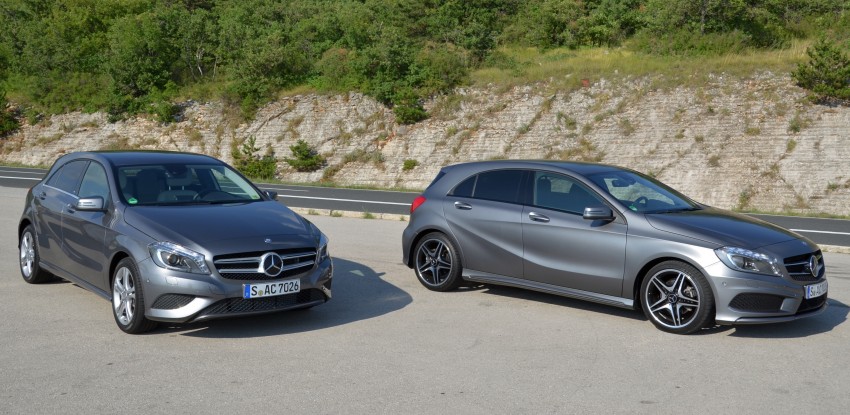 DRIVEN: W176 Mercedes-Benz A-Class – we sample the A200, A250 and A250 Sport in Slovenia 118550