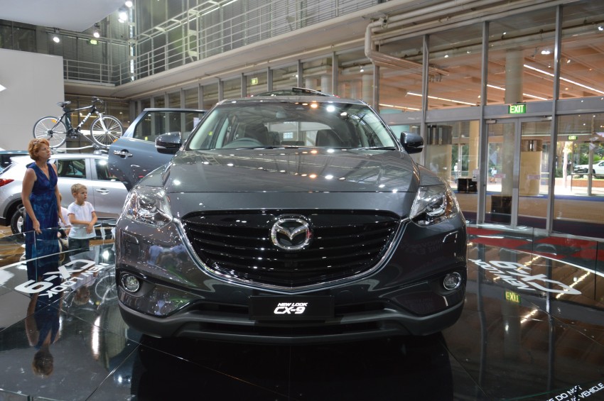 Mazda CX-9 facelift makes world debut in Sydney 137108