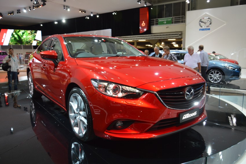 Mazda 6 sedan and wagon: live shots from Sydney 137341