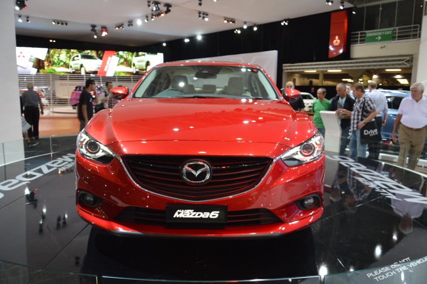 Mazda 6 sedan and wagon: live shots from Sydney 137342