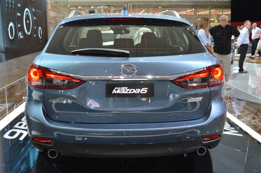 Mazda 6 sedan and wagon: live shots from Sydney 137354