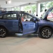 Subaru XV previewed at PJ showroom, Dec 19 launch