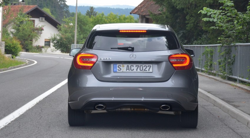 DRIVEN: W176 Mercedes-Benz A-Class – we sample the A200, A250 and A250 Sport in Slovenia 118650