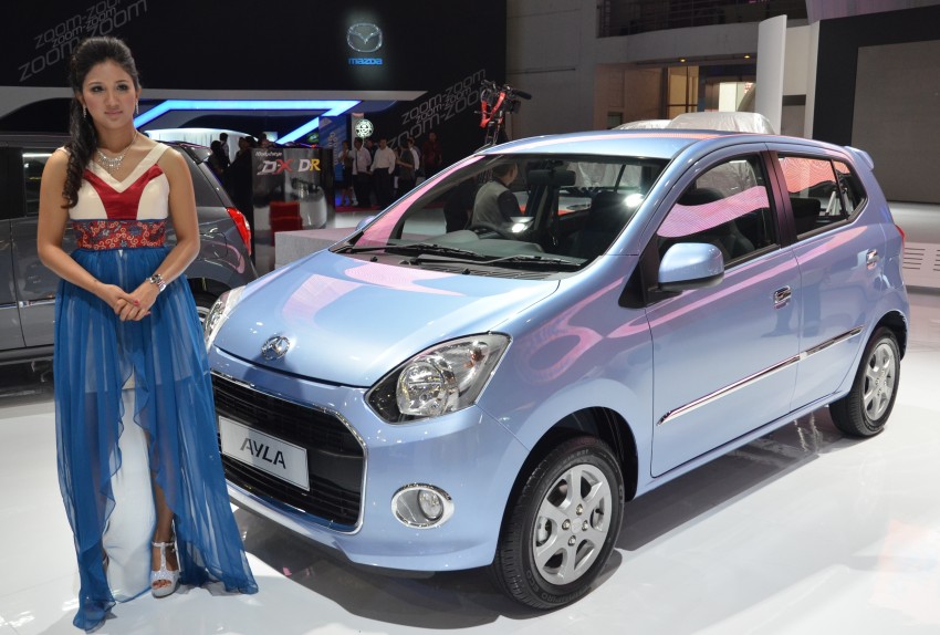 Daihatsu Ayla 1.0L eco-car launched in Indonesia 132153