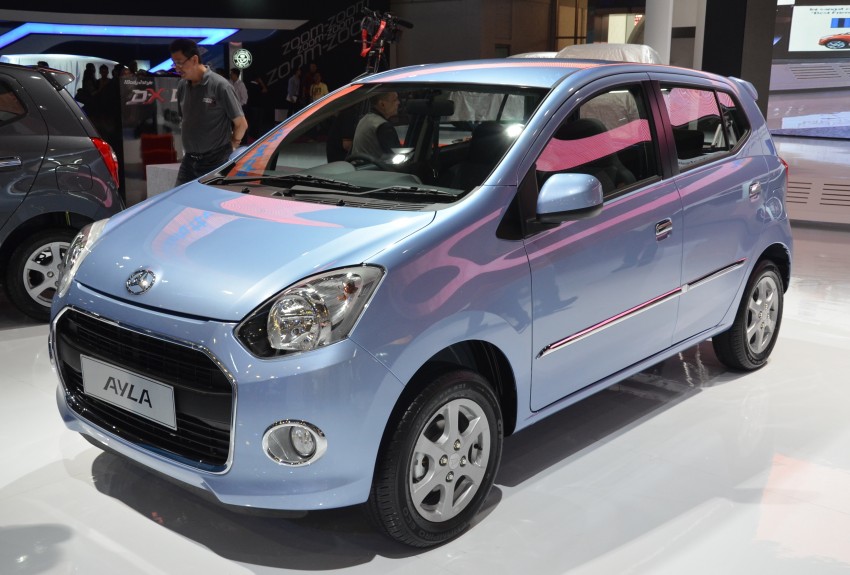 Daihatsu Ayla 1.0L eco-car launched in Indonesia 132151