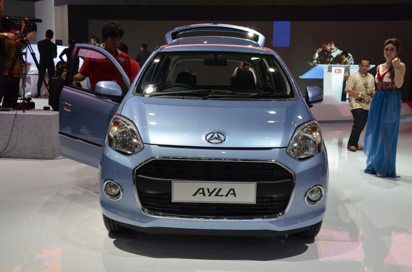 Daihatsu Ayla 1.0L eco-car launched in Indonesia 132179