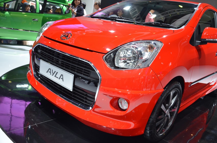 Daihatsu Ayla 1.0L eco-car launched in Indonesia 132166