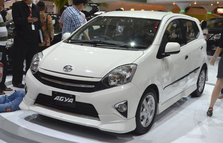 Toyota Agya makes it a double debut at IIMS 132213