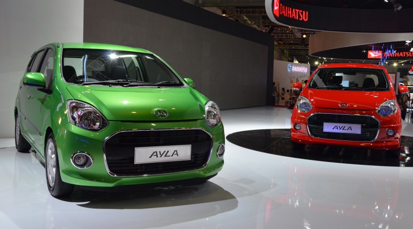 Daihatsu Ayla 1.0L eco-car launched in Indonesia Image #132160