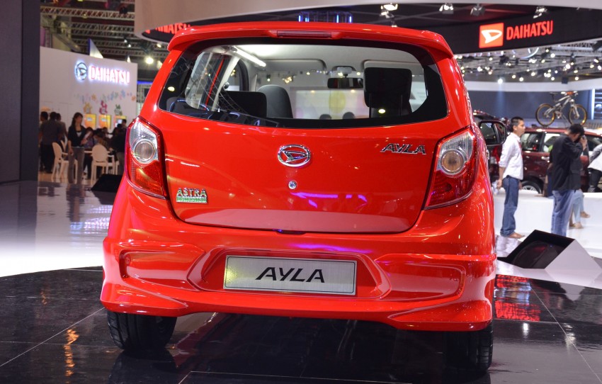 Daihatsu Ayla 1.0L eco-car launched in Indonesia Image #132164