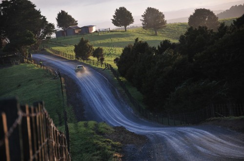 A successful race for Satria Neo rally cars in New Zealand