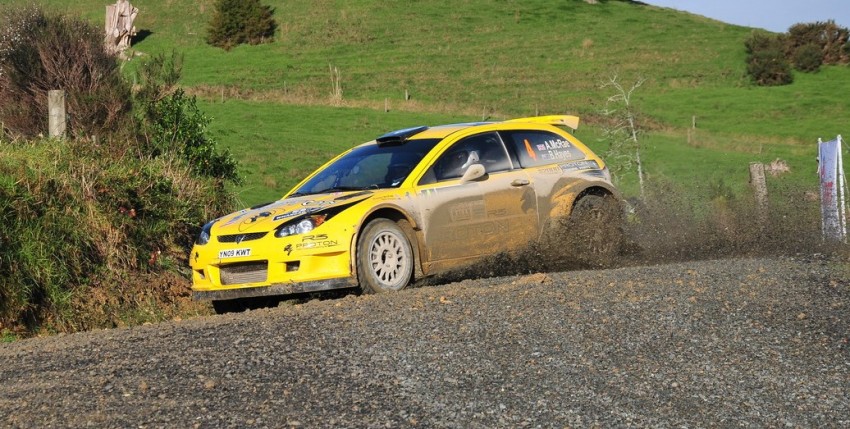 A successful race for Satria Neo rally cars in New Zealand 62724