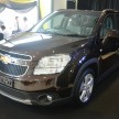 Chevrolet Orlando officially launched – RM118,888