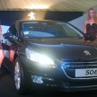 Peugeot 508 1.6 litre 156 THP launched – RM170k OTR