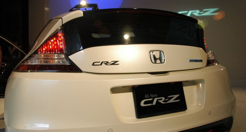 Honda CR-Z launched – RM115k OTR with insurance 75479