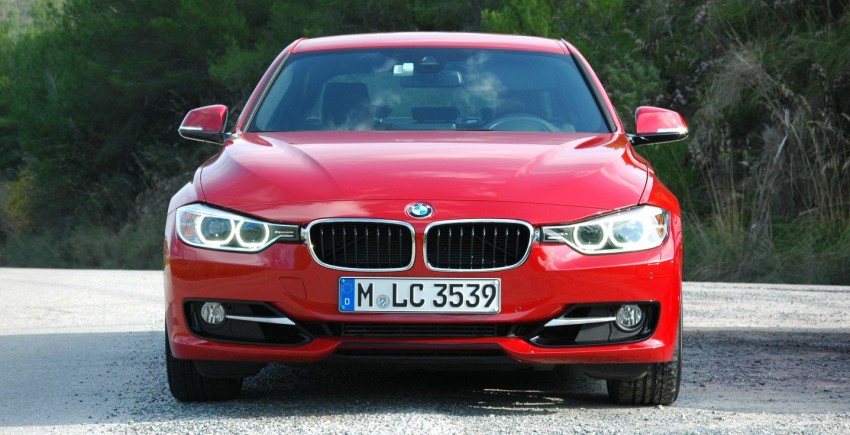 DRIVEN: BMW F30 3 Series – 320d diesel and new four-cylinder turbo 328i sampled in Spain! 85339