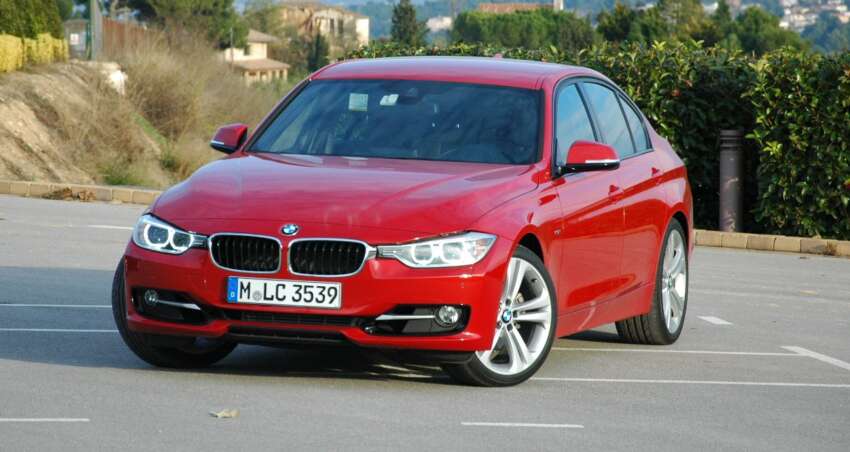 DRIVEN: BMW F30 3 Series – 320d diesel and new four-cylinder turbo 328i sampled in Spain! 85299
