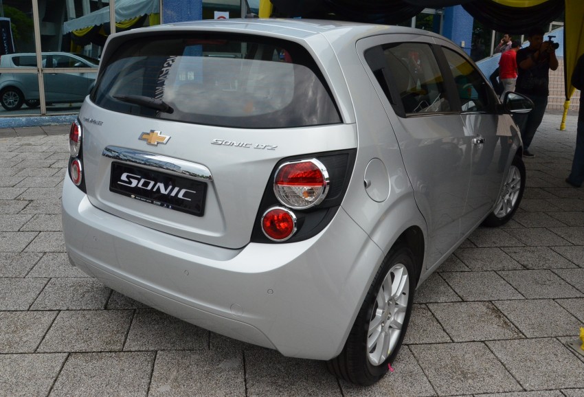 Chevrolet Sonic launched: RM77k sedan, RM79k hatch 144831