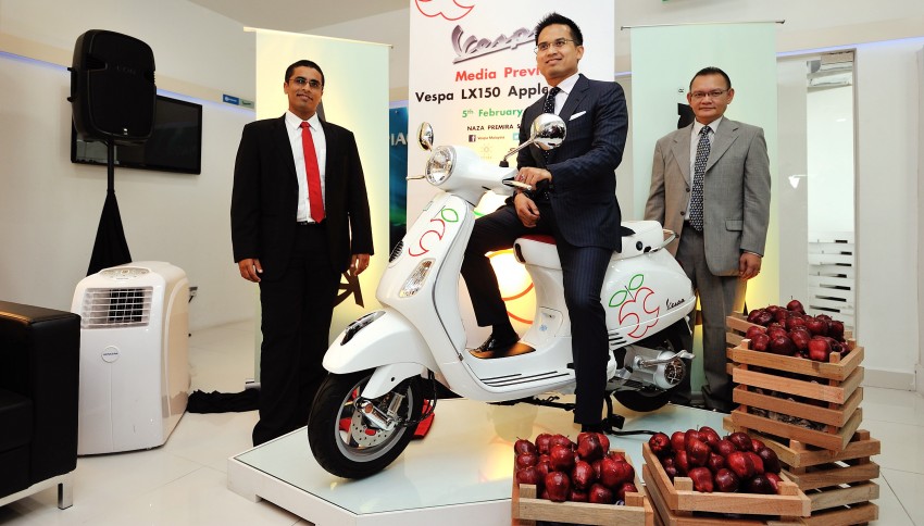 Vespa LX150 Apple limited edition launched: RM11,388 152713