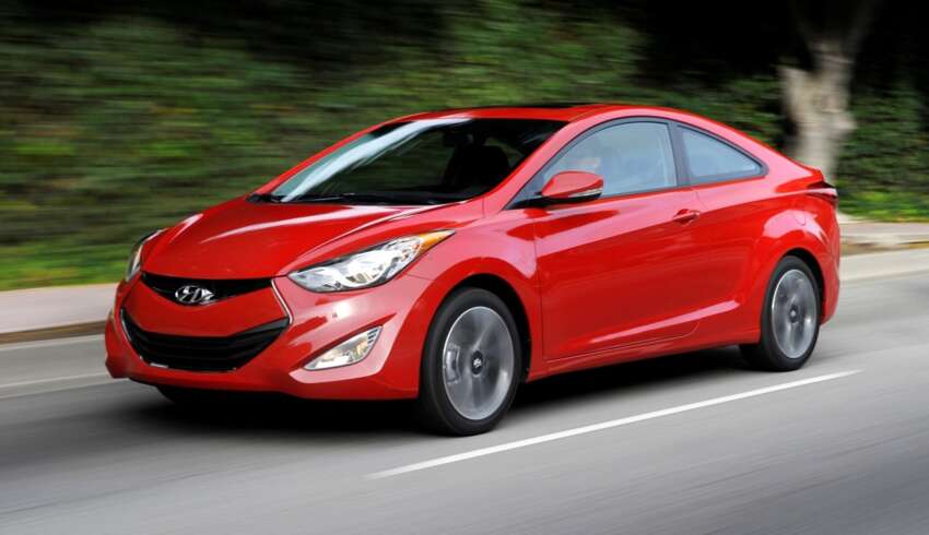 Hyundai Elantra Coupe – two-door joins the line-up 86843