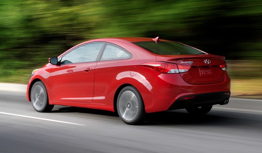 Hyundai Elantra Coupe – two-door joins the line-up 86845