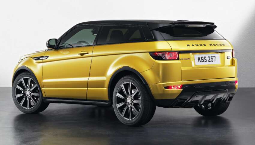 Range Rover Evoque – now dressed in Sicilian Yellow 149535