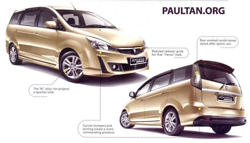 Proton Exora Bold – brochure scans reveal all! 80149
