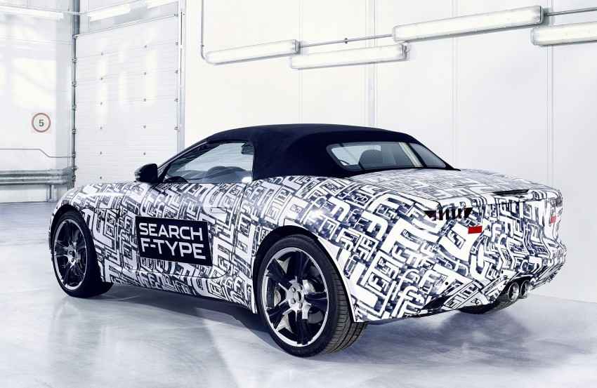 Production Jaguar F-Type convertible to debut at Paris 124762
