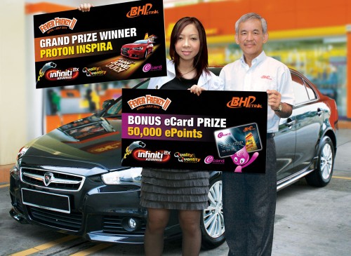 Last chance to join the BHPetrol Infiniti Fever Frenzy II to win a Proton Inspira and other great prizes
