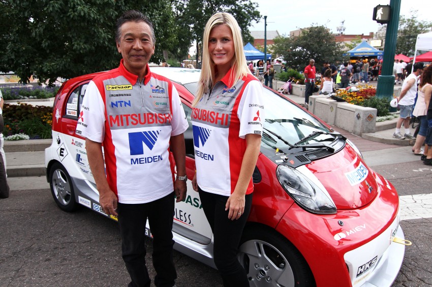 2012 Pikes Peak International Hill Climb Fan Fest – Mitsubishi Motors team and drivers meet the fans 124650