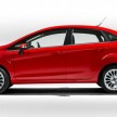 Ford Fiesta Sedan facelift pops up in Brazil