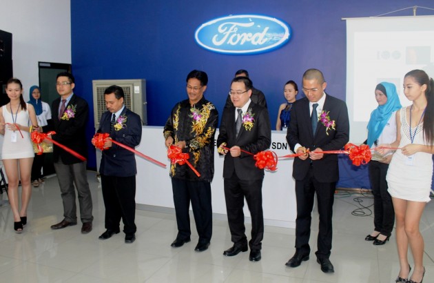 Ford 4S Centre in Ipoh_Ribbon Cutting ceremony Ford launches first 4S centre in Malaysia, in Ipoh
