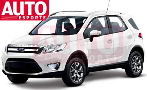 Ford Ecosport is a Fiesta based SUV, web images leaked