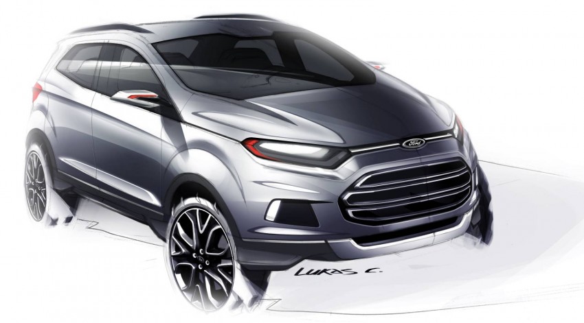 Ford EcoSport SUV debuts in Delhi Auto Expo – global offering to eventually enter around 100 markets 82108