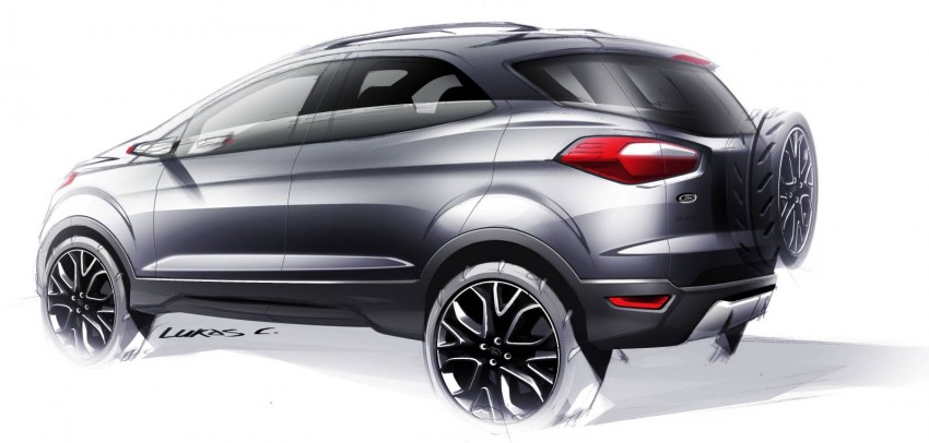 Ford EcoSport SUV debuts in Delhi Auto Expo – global offering to eventually enter around 100 markets 82107